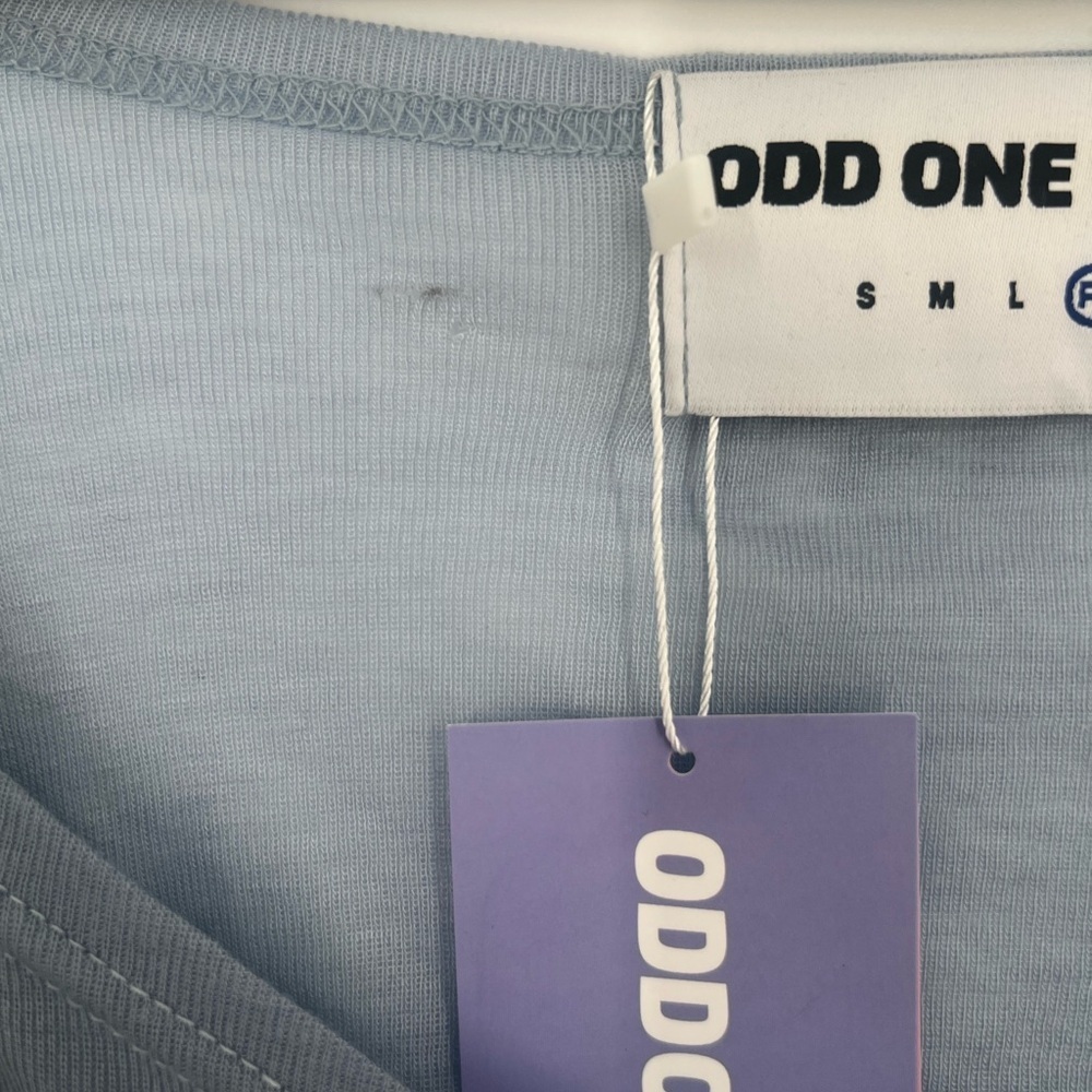 Odd One Out Patchwork Wool Blend Dainty Long Slee… - image 5